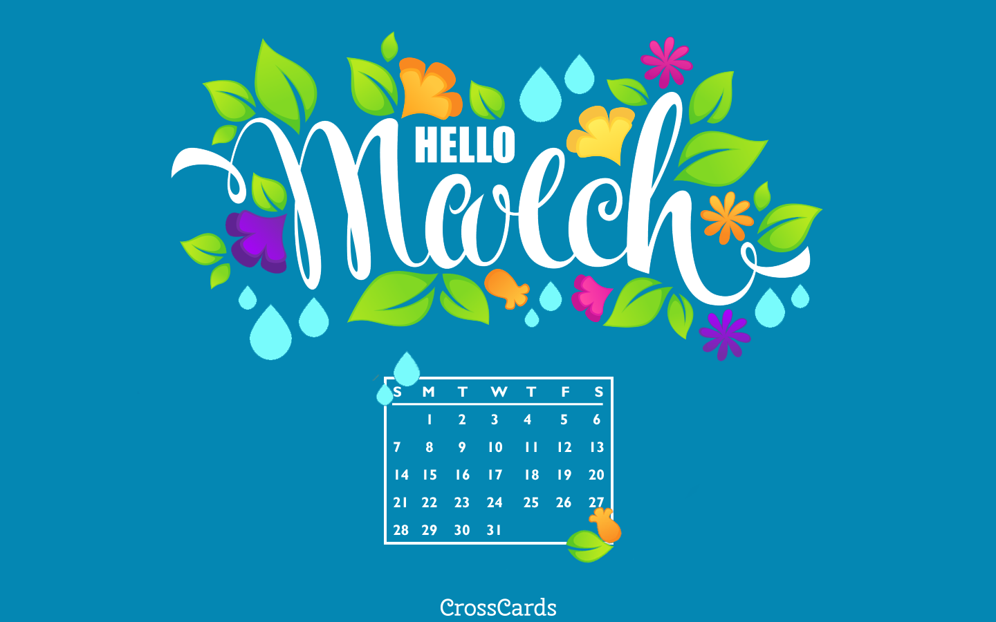 March 2021 Calendar Wallpapers