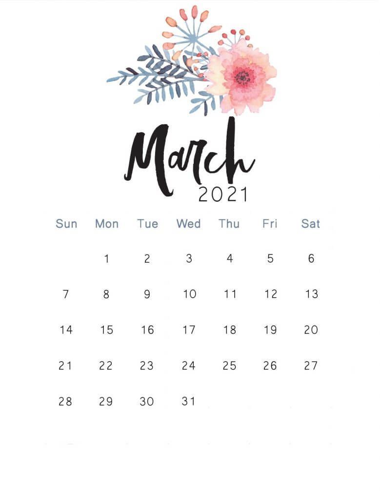 March 2021 Calendar Wallpapers