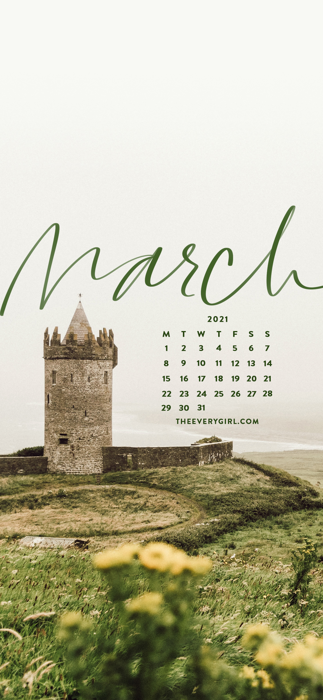 March 2021 Calendar Wallpapers