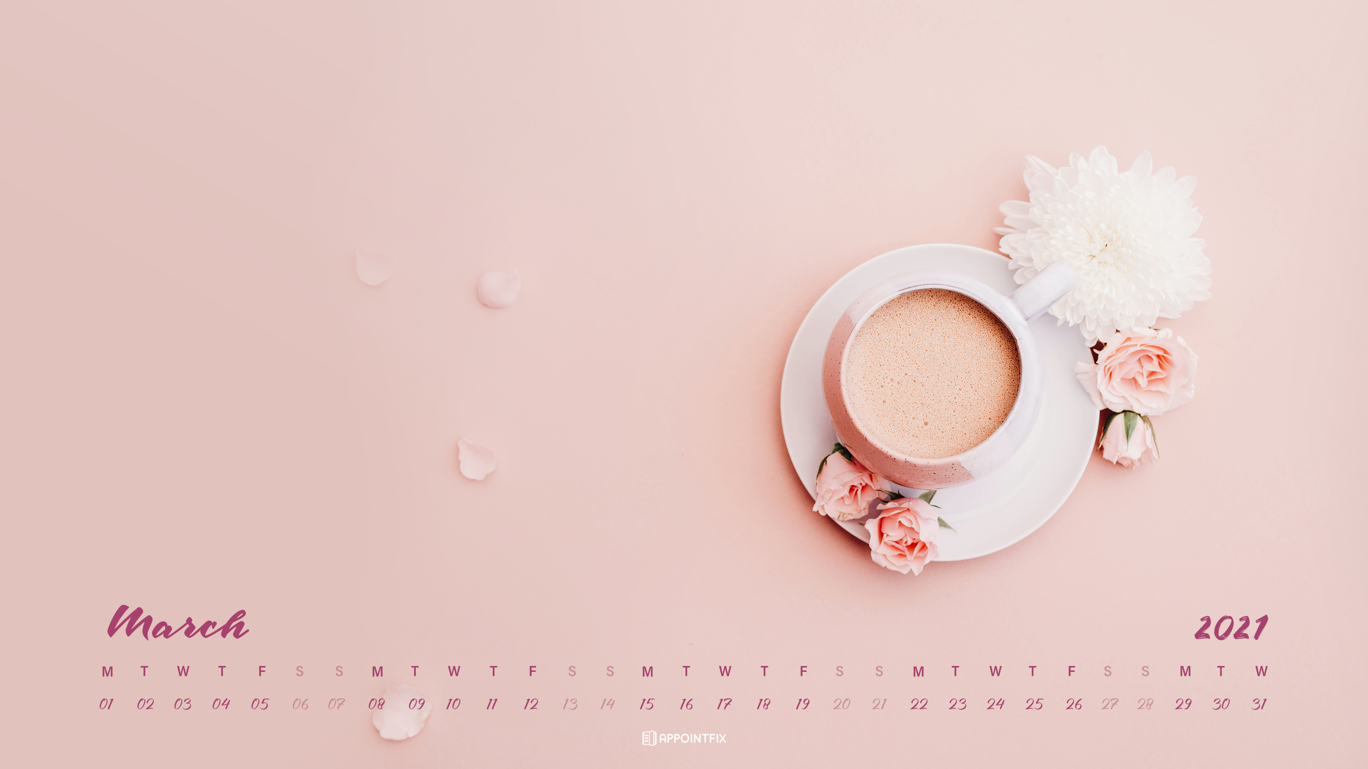 March 2021 Calendar Wallpapers