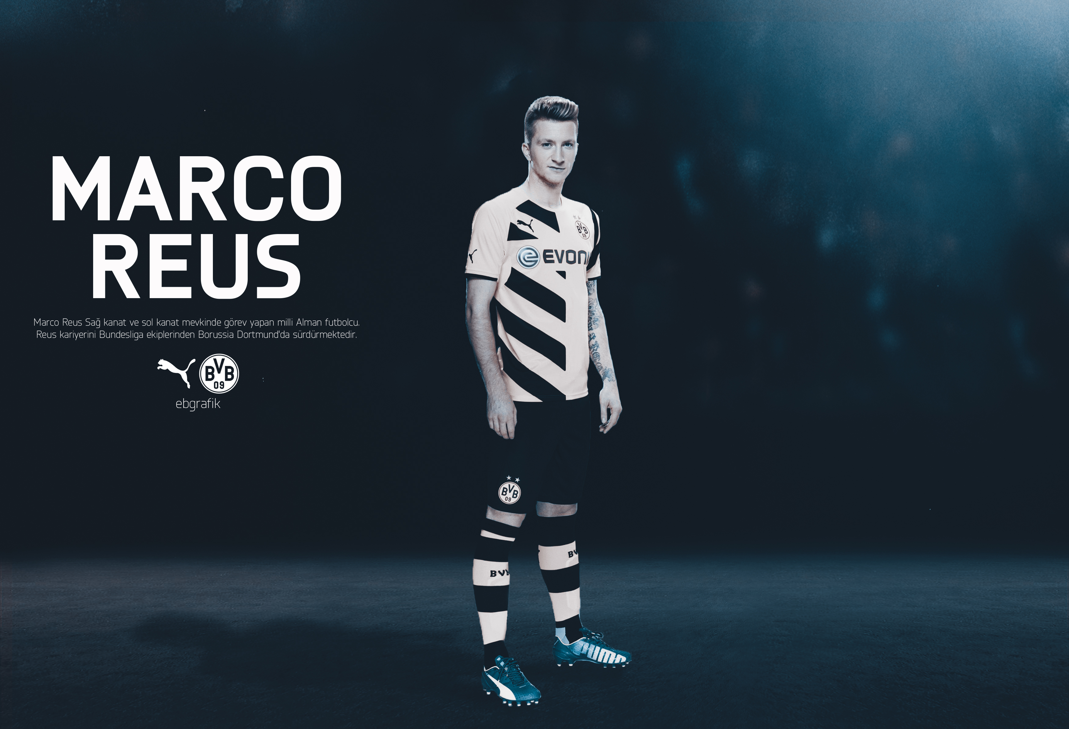 Marco Reus 4K Borussia Dortmund Wallpapers