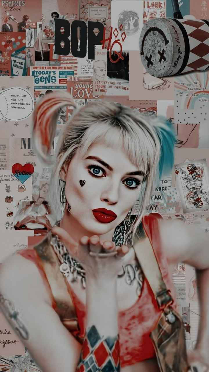 Margot Robbie As Harley Quinn Bop Wallpapers