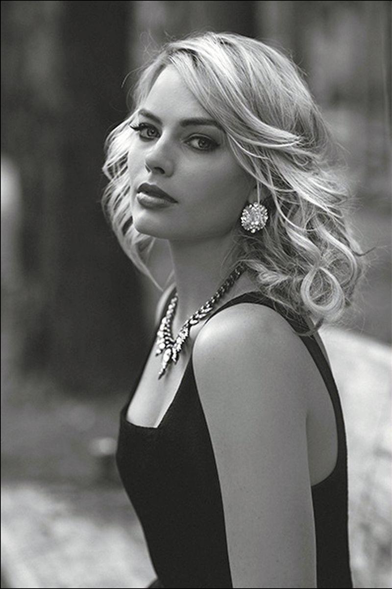 Margot Robbie Monochrome 2017 Wallpapers