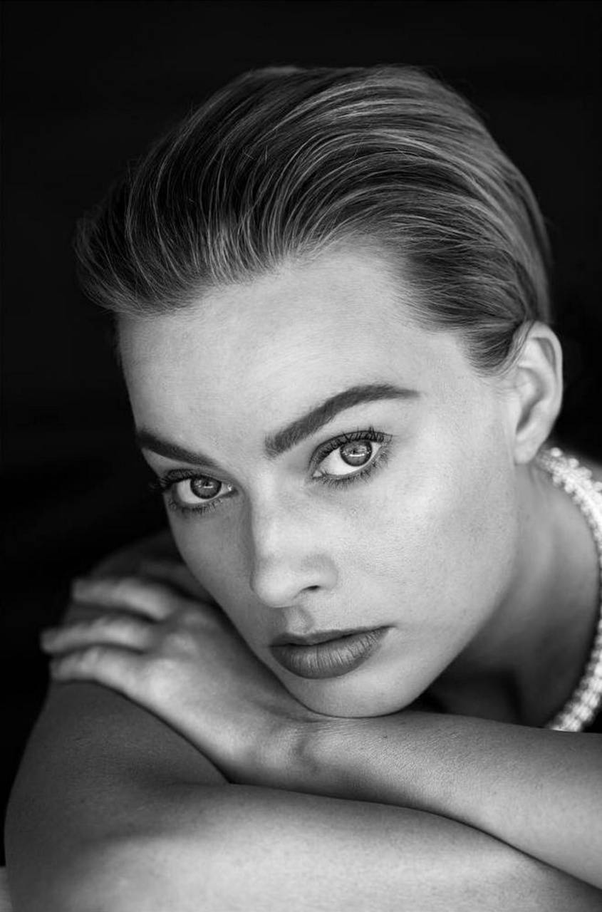 Margot Robbie Monochrome 2017 Wallpapers