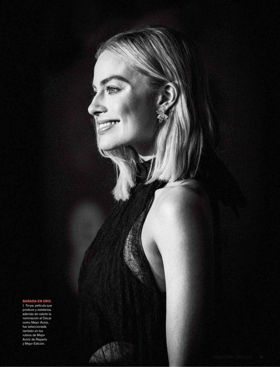 Margot Robbie Monochrome 2017 Wallpapers