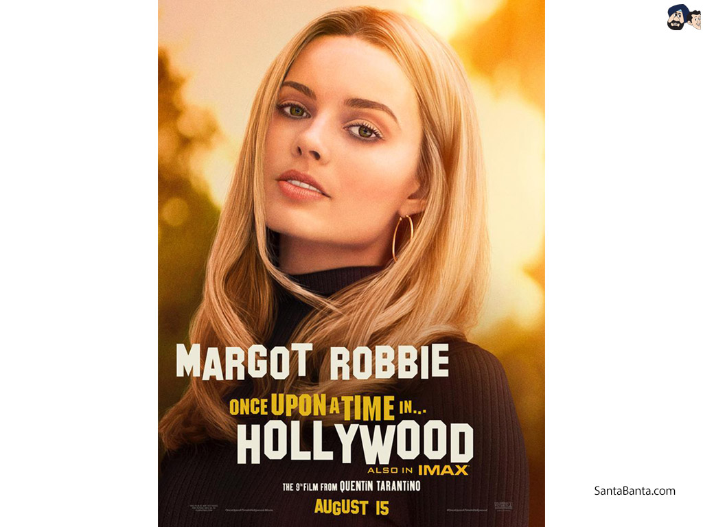 Margot Robbie Once Upon A Time In Hollywood Poster Wallpapers