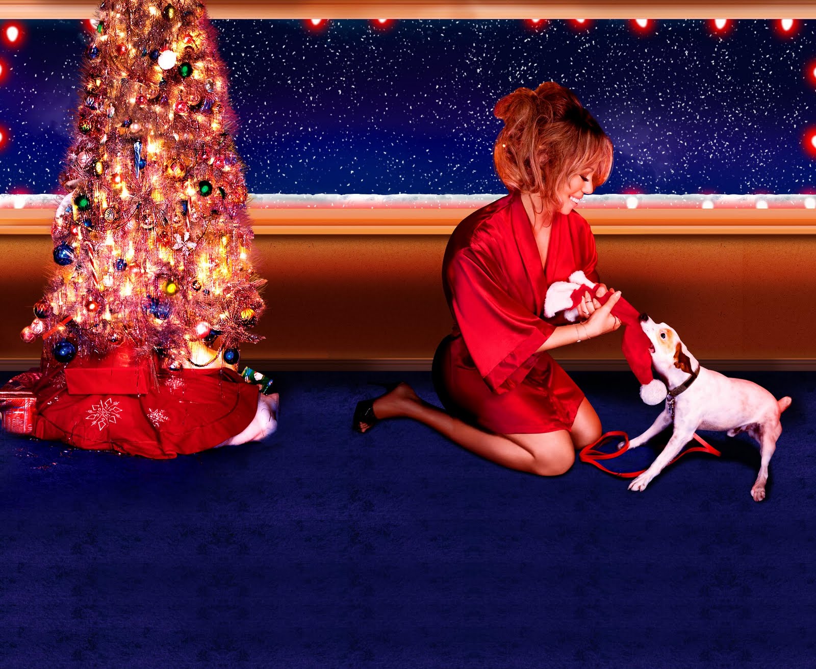 Mariah Carey Christmas Photo Wallpapers