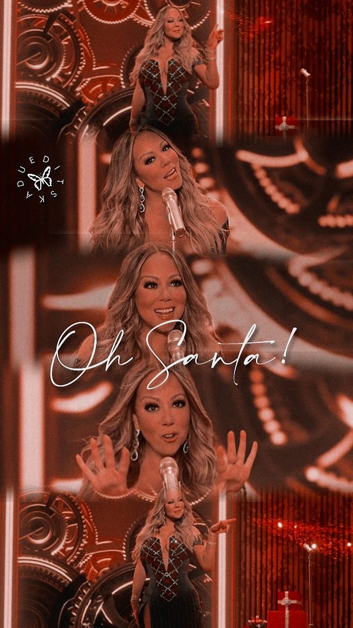 Mariah Carey Christmas Photo Wallpapers