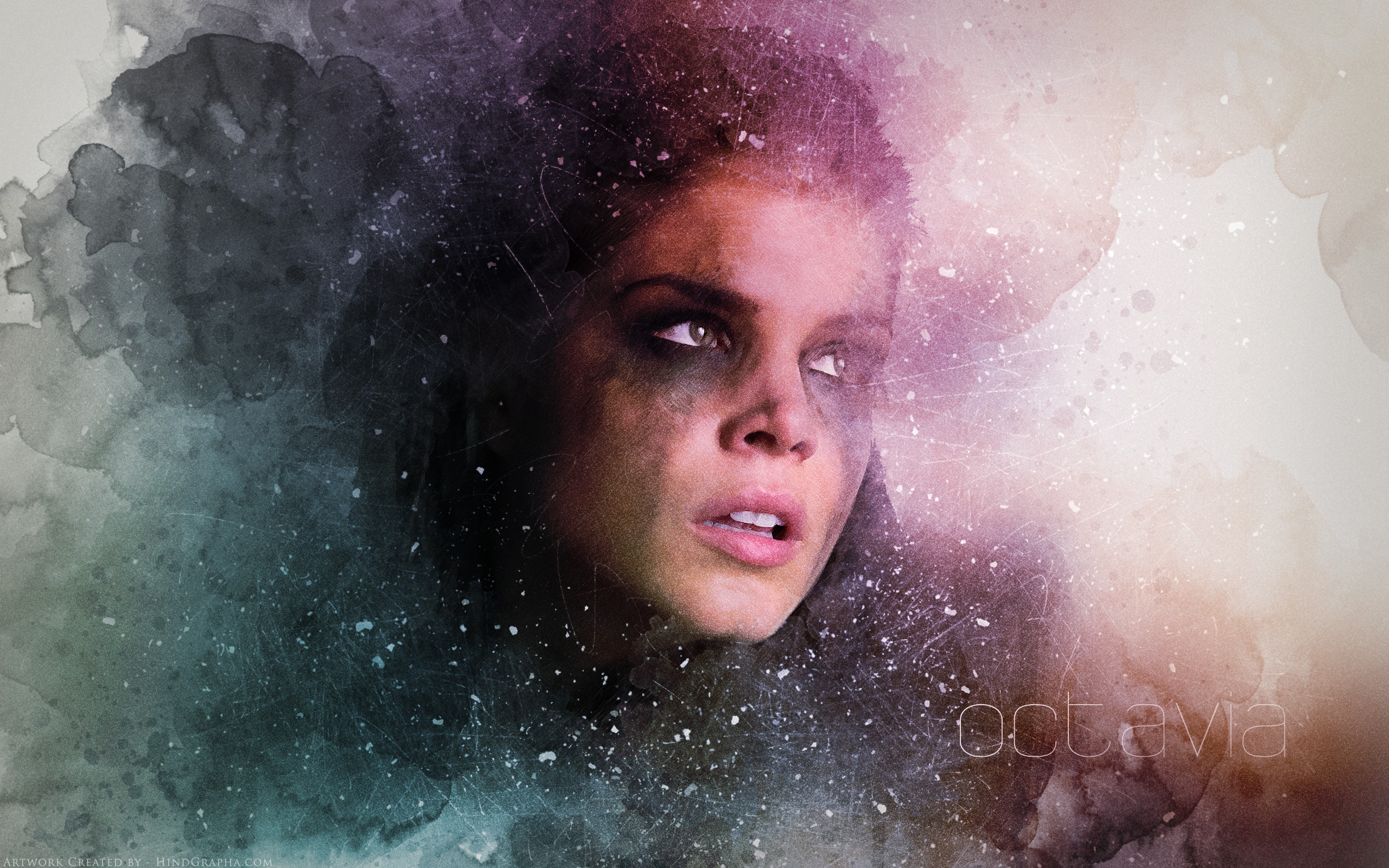 Marie Avgeropoulos As Octavia Blake In The 100 Wallpapers