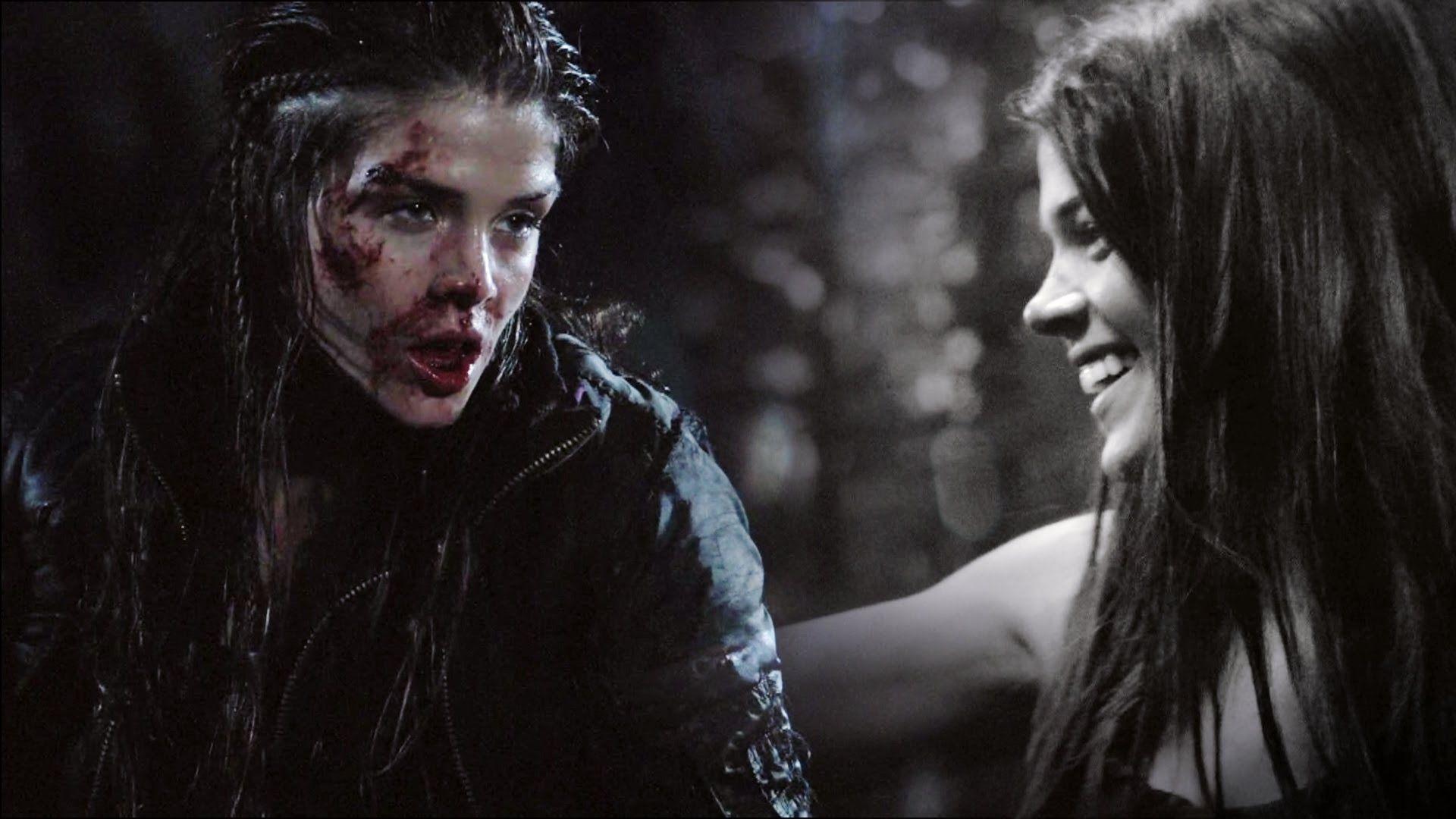 Marie Avgeropoulos As Octavia Blake In The 100 Wallpapers