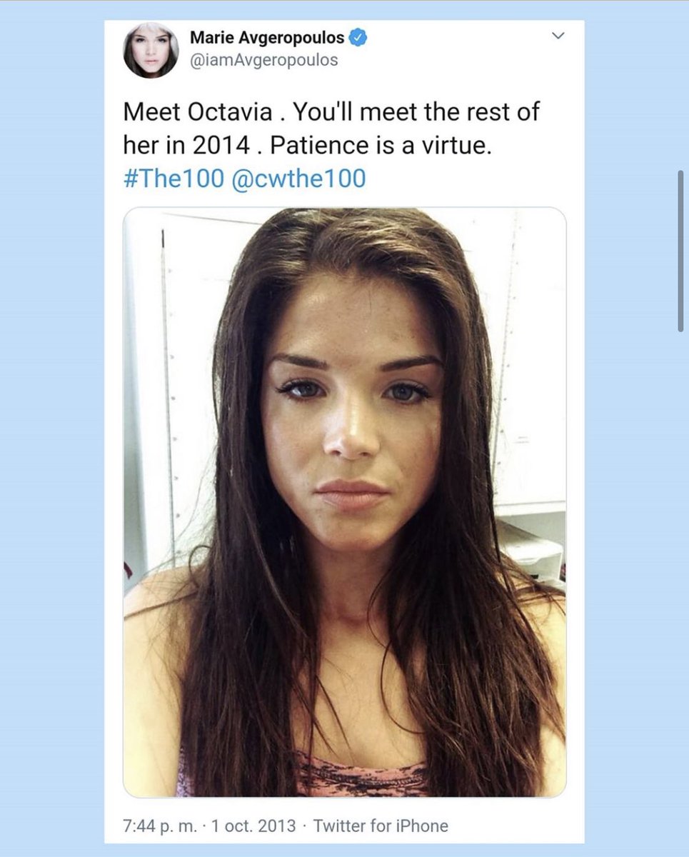 Marie Avgeropoulos As Octavia Blake In The 100 Wallpapers