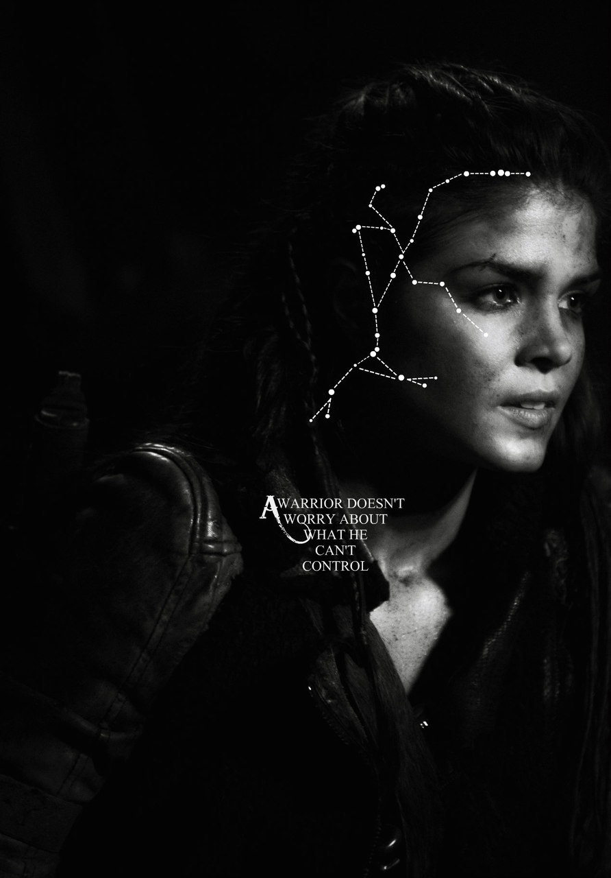 Marie Avgeropoulos As Octavia Blake In The 100 Wallpapers