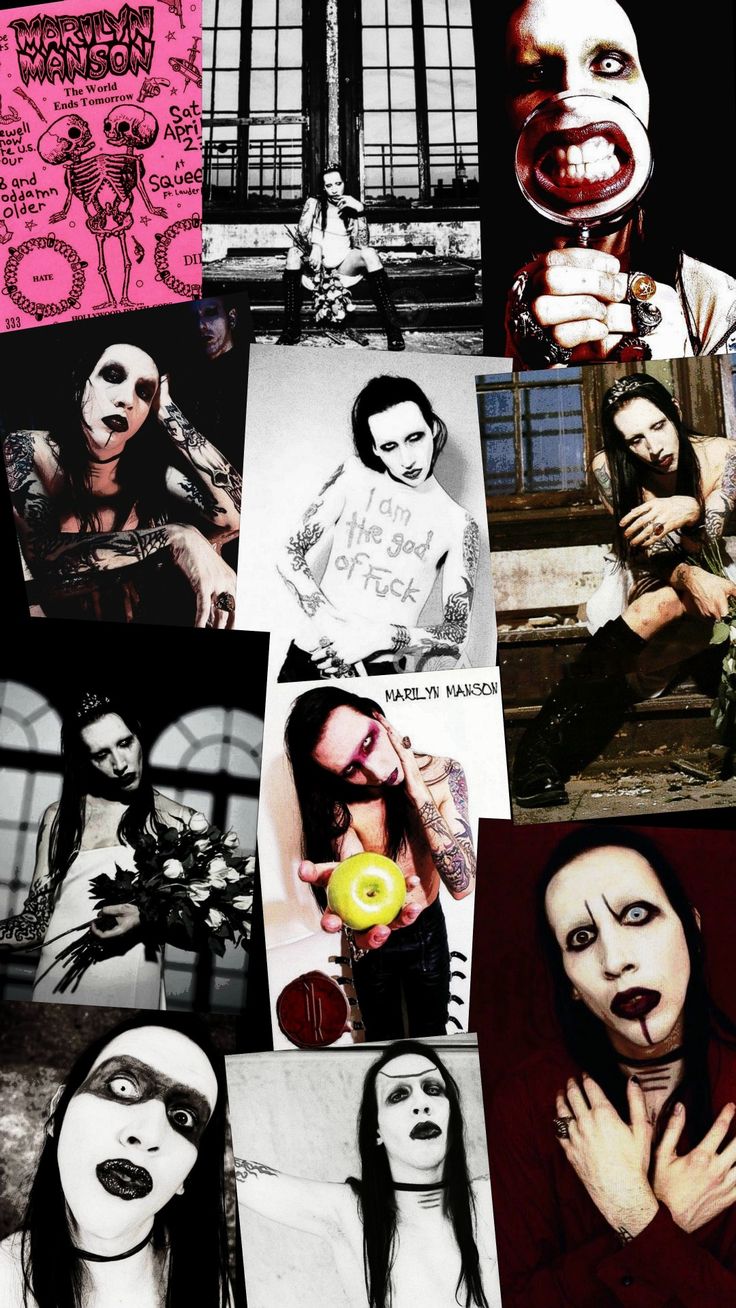 Marilyn Manson Iphone Wallpapers