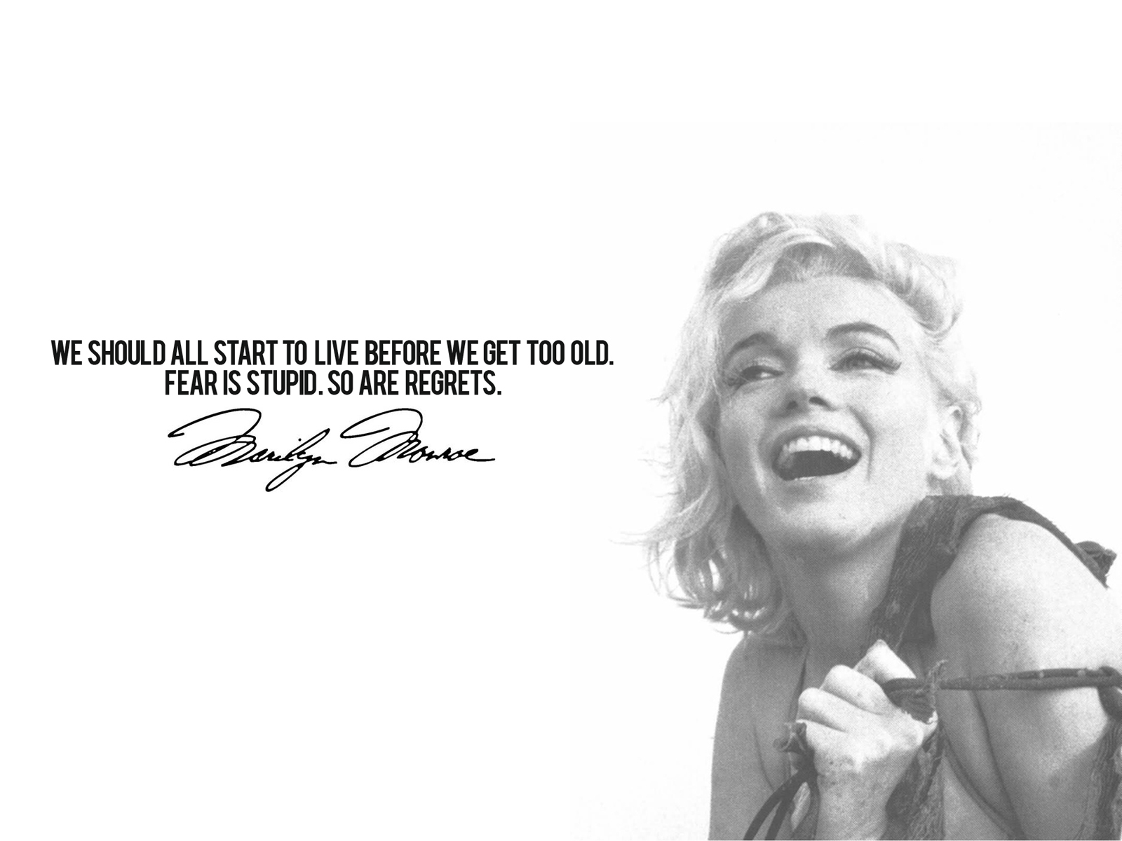 Marilyn Monroe Quotes Wallpapers