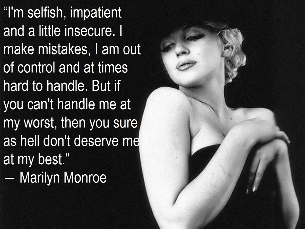 Marilyn Monroe Quotes Wallpapers