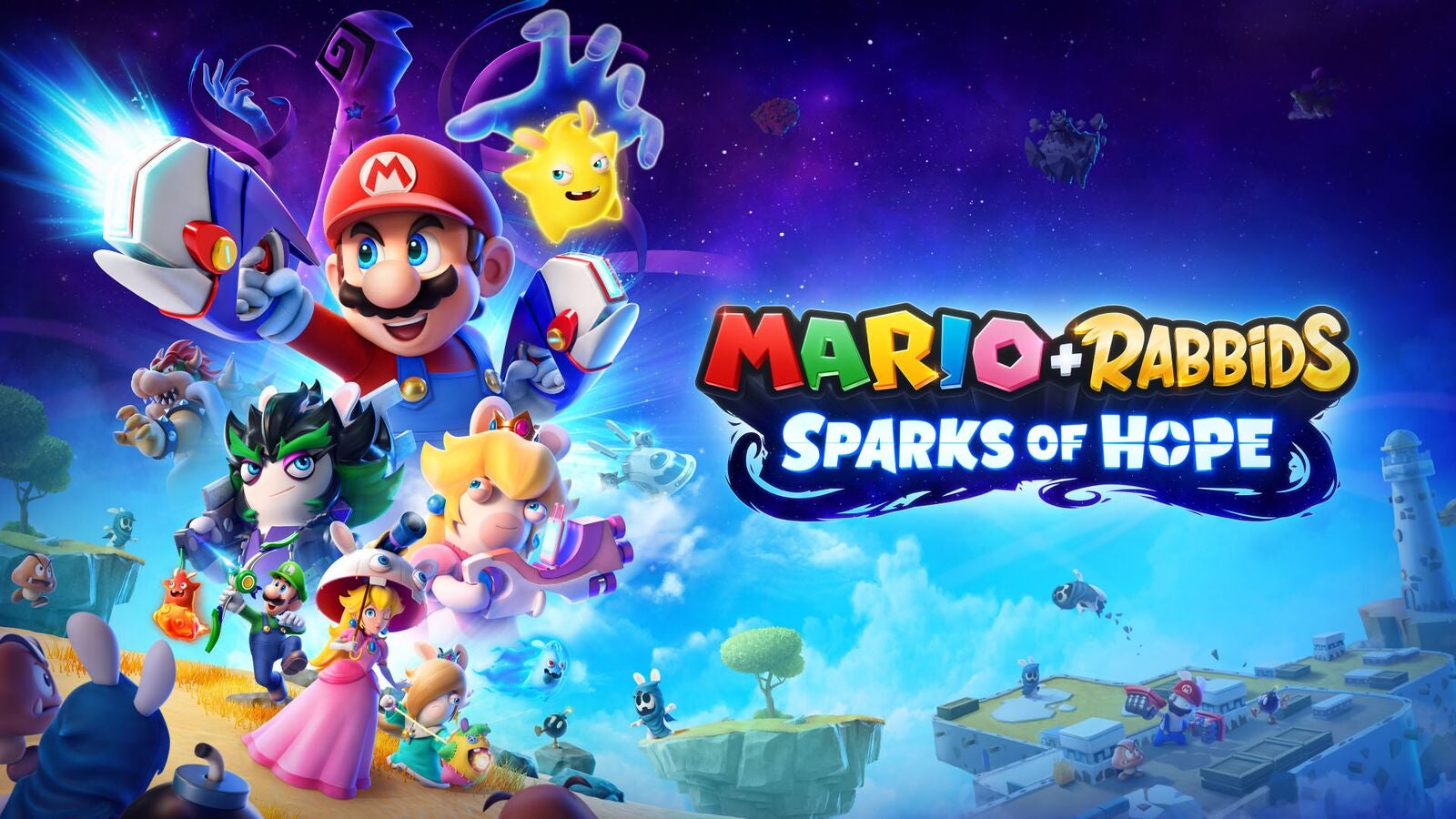 Mario and Rabbids Sparks Of Hope HD Wallpapers