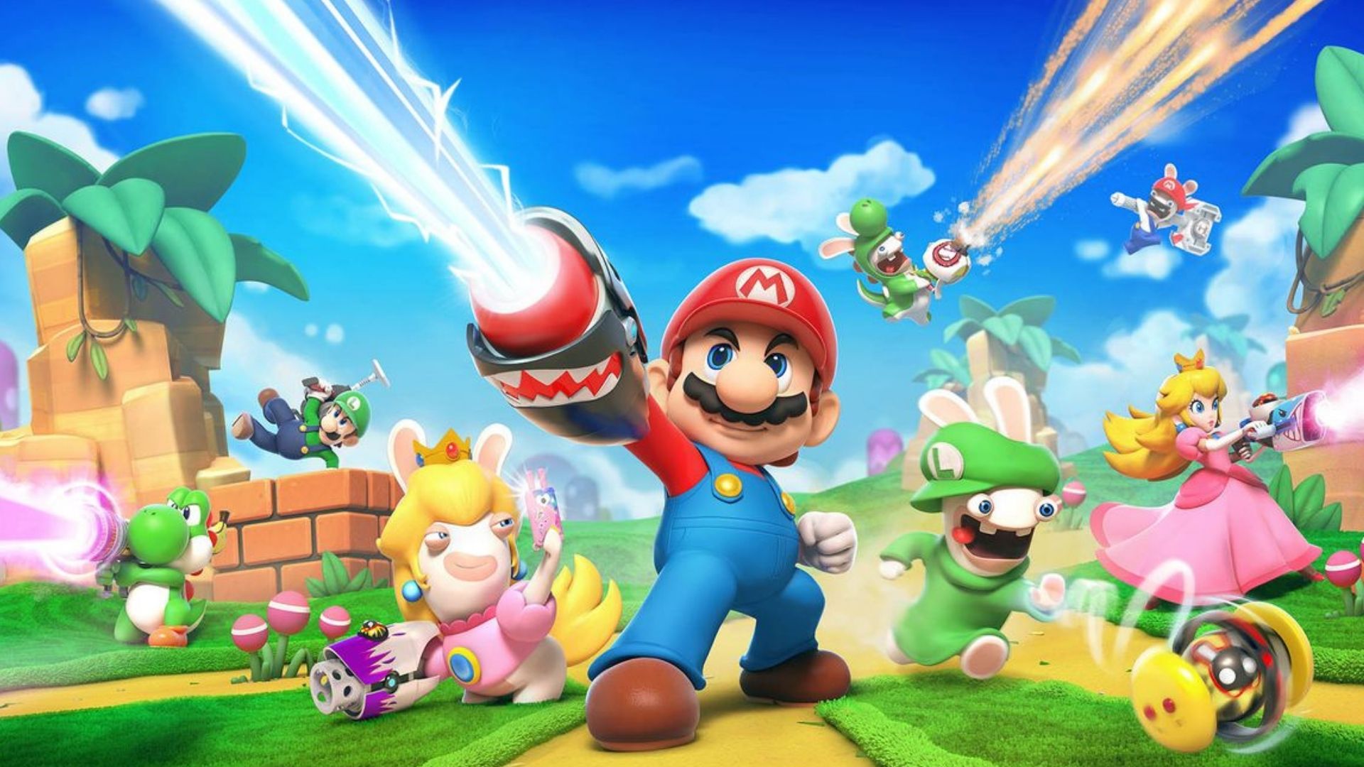 Mario and Rabbids Sparks Of Hope HD Wallpapers