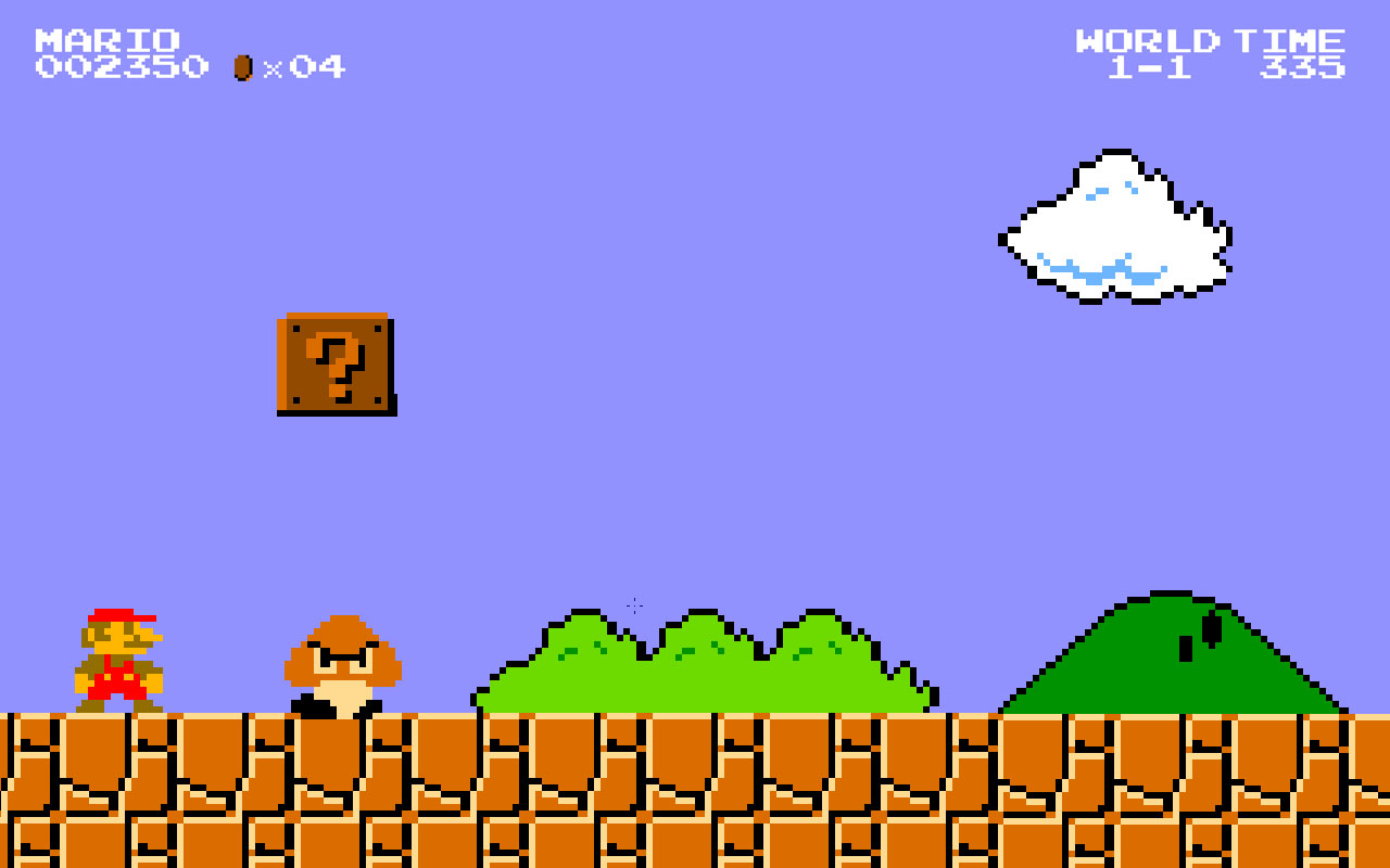 Mario Bros Background