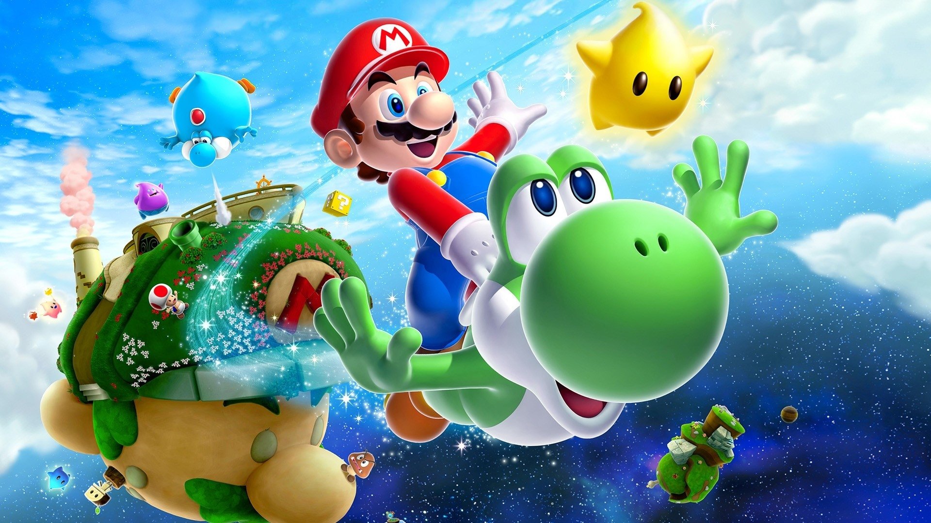 Mario Galaxy 2 Wallpapers