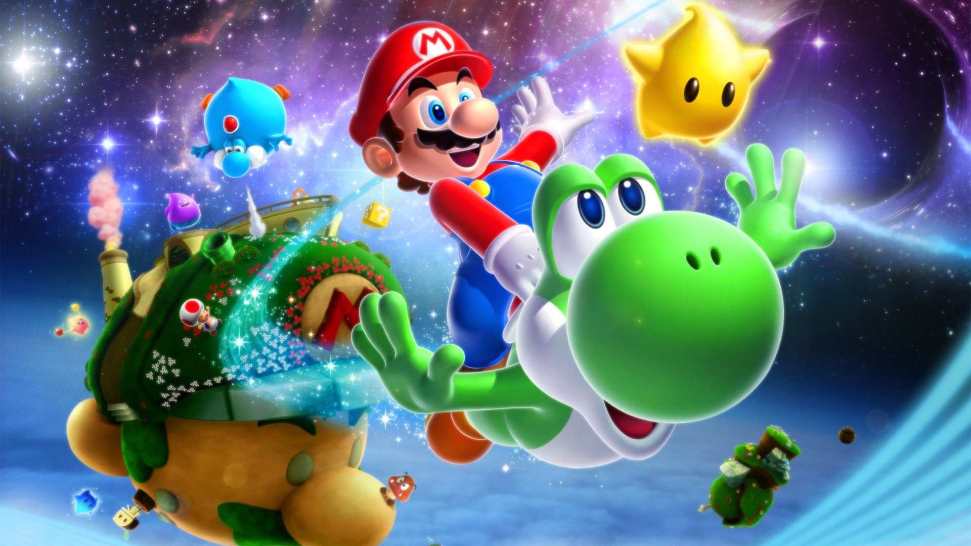 Mario Galaxy 2 Wallpapers