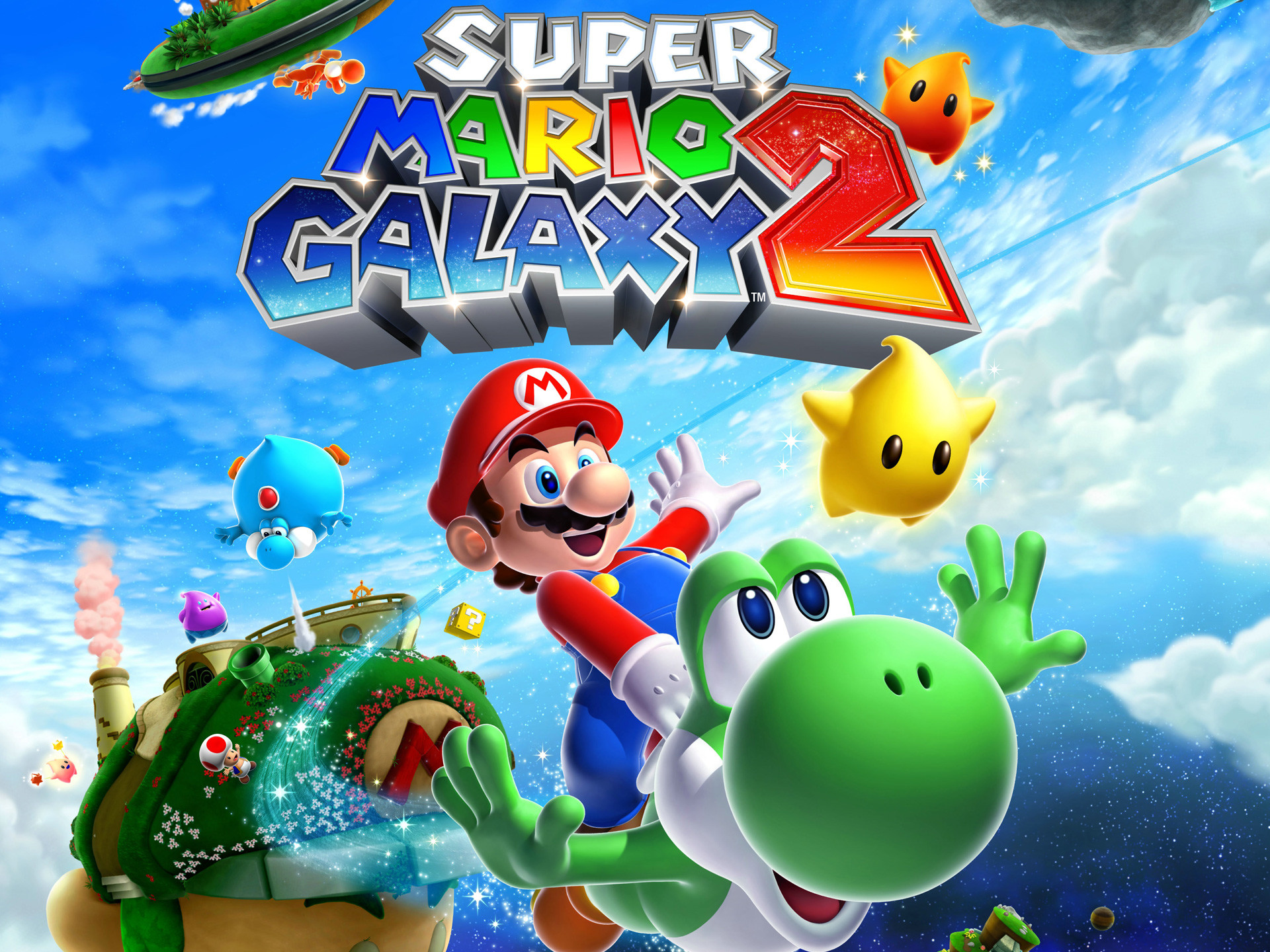 Mario Galaxy 2 Wallpapers