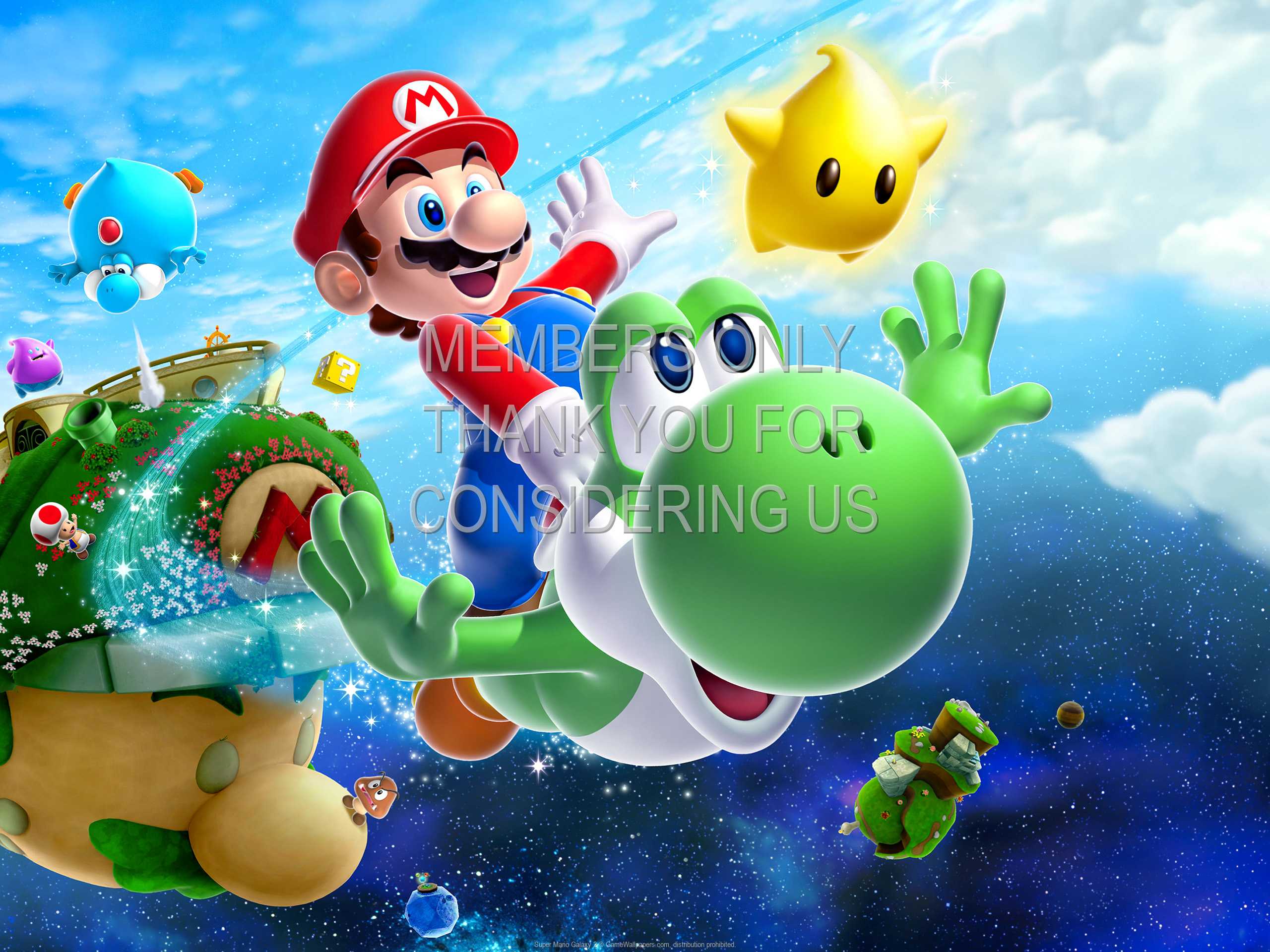 Mario Galaxy 2 Wallpapers