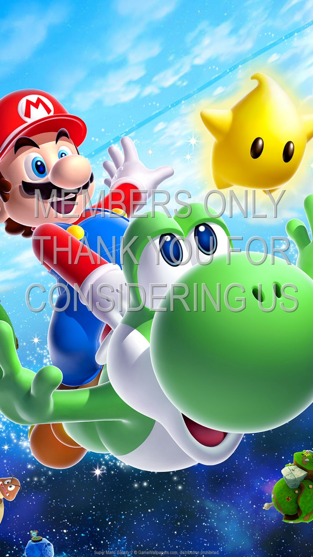 Mario Galaxy 2 Wallpapers