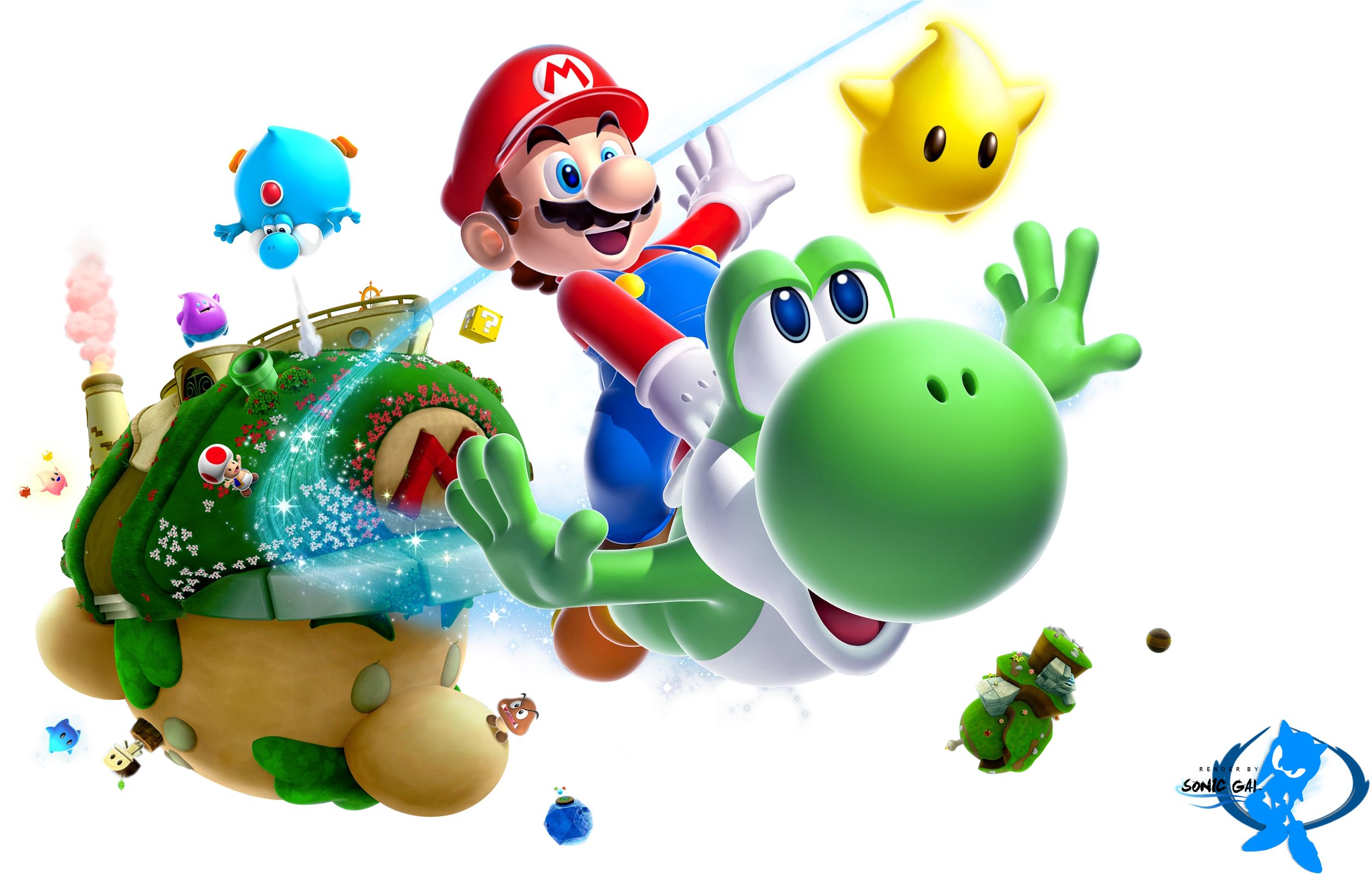 Mario Galaxy 2 Wallpapers