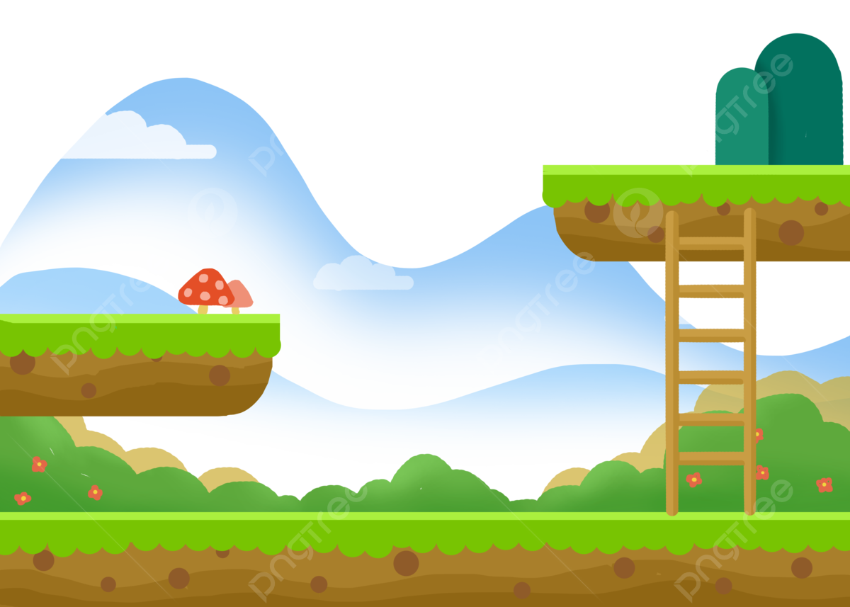 Mario Hills Background