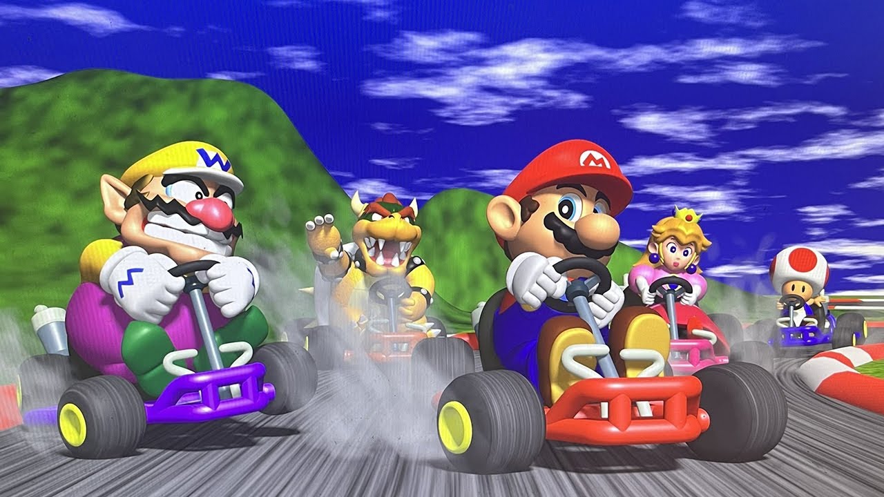 Mario Kart 64 Background