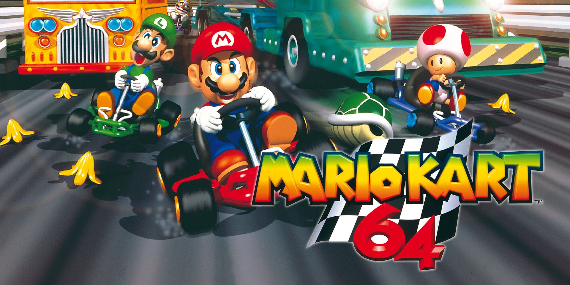 Mario Kart 64 Background