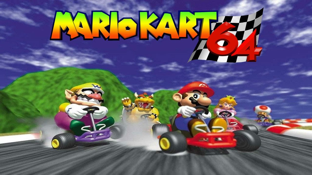 Mario Kart 64 Background