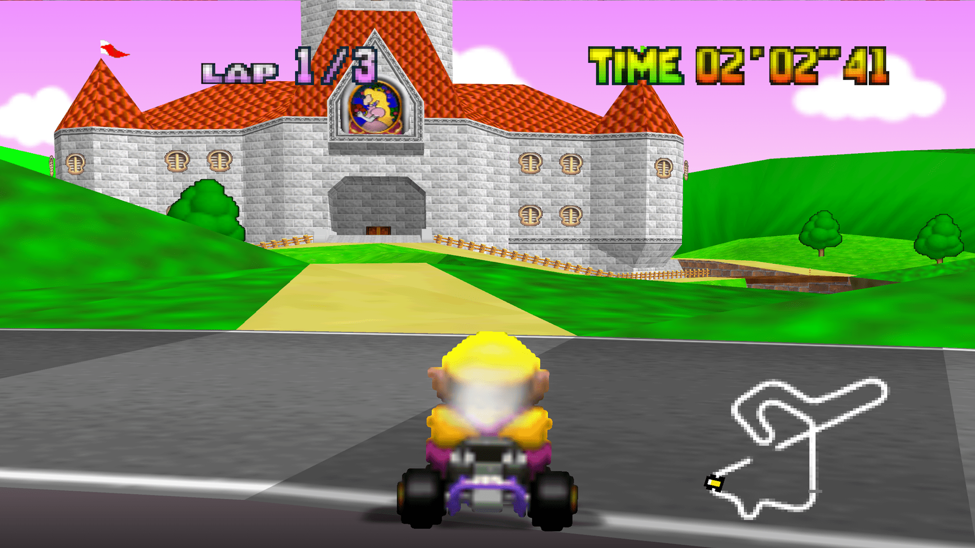 Mario Kart 64 Background