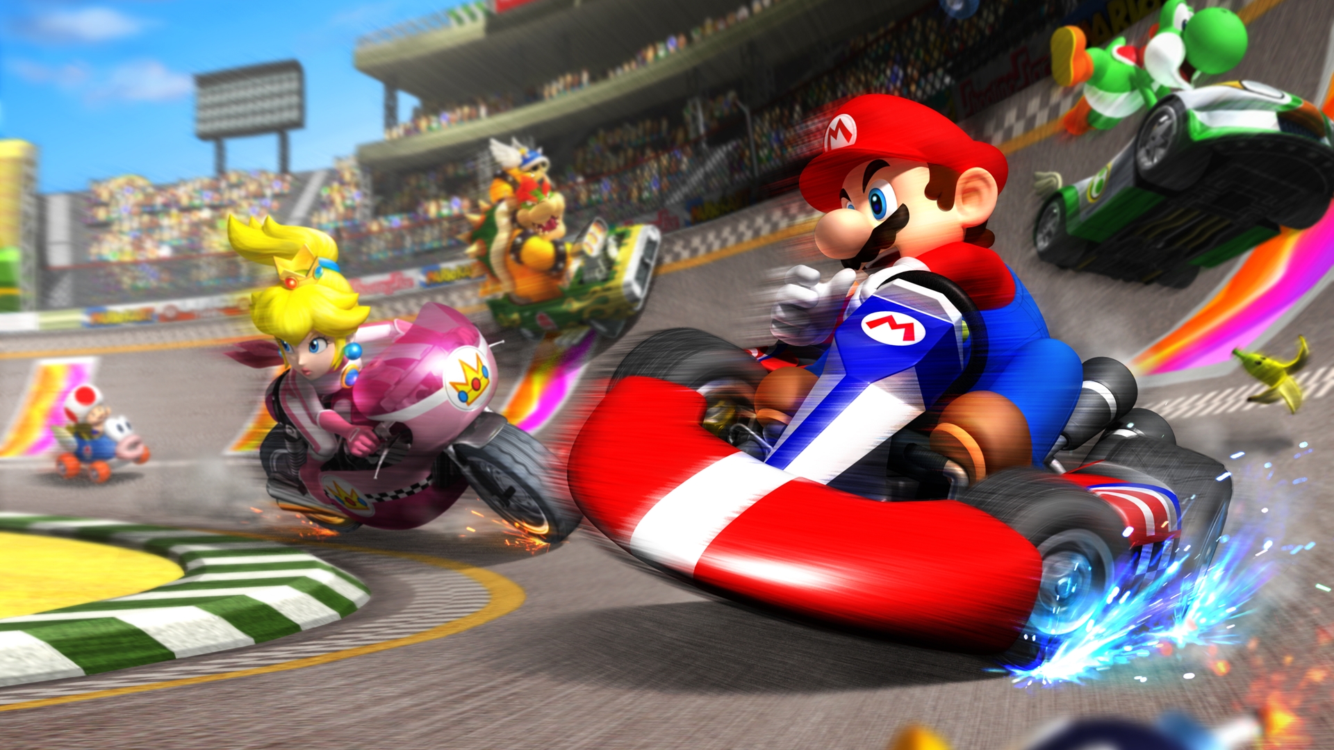 Mario Kart 64 Background