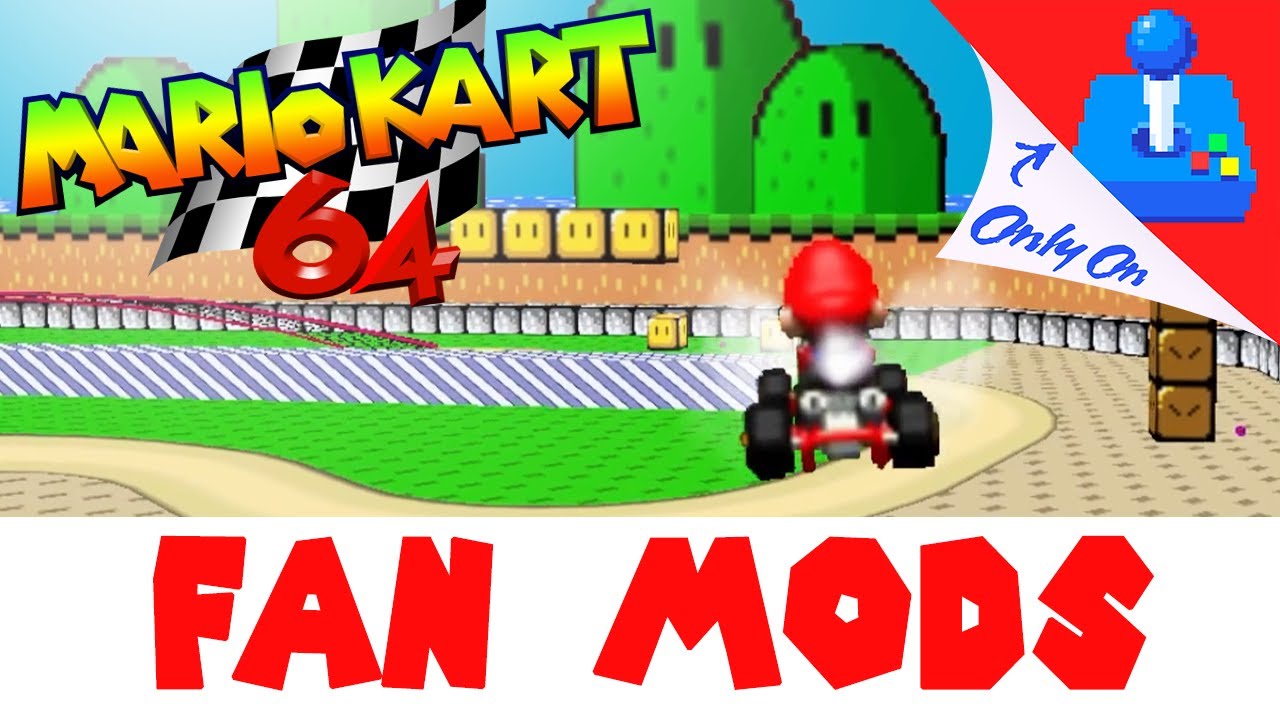 Mario Kart 64 Background