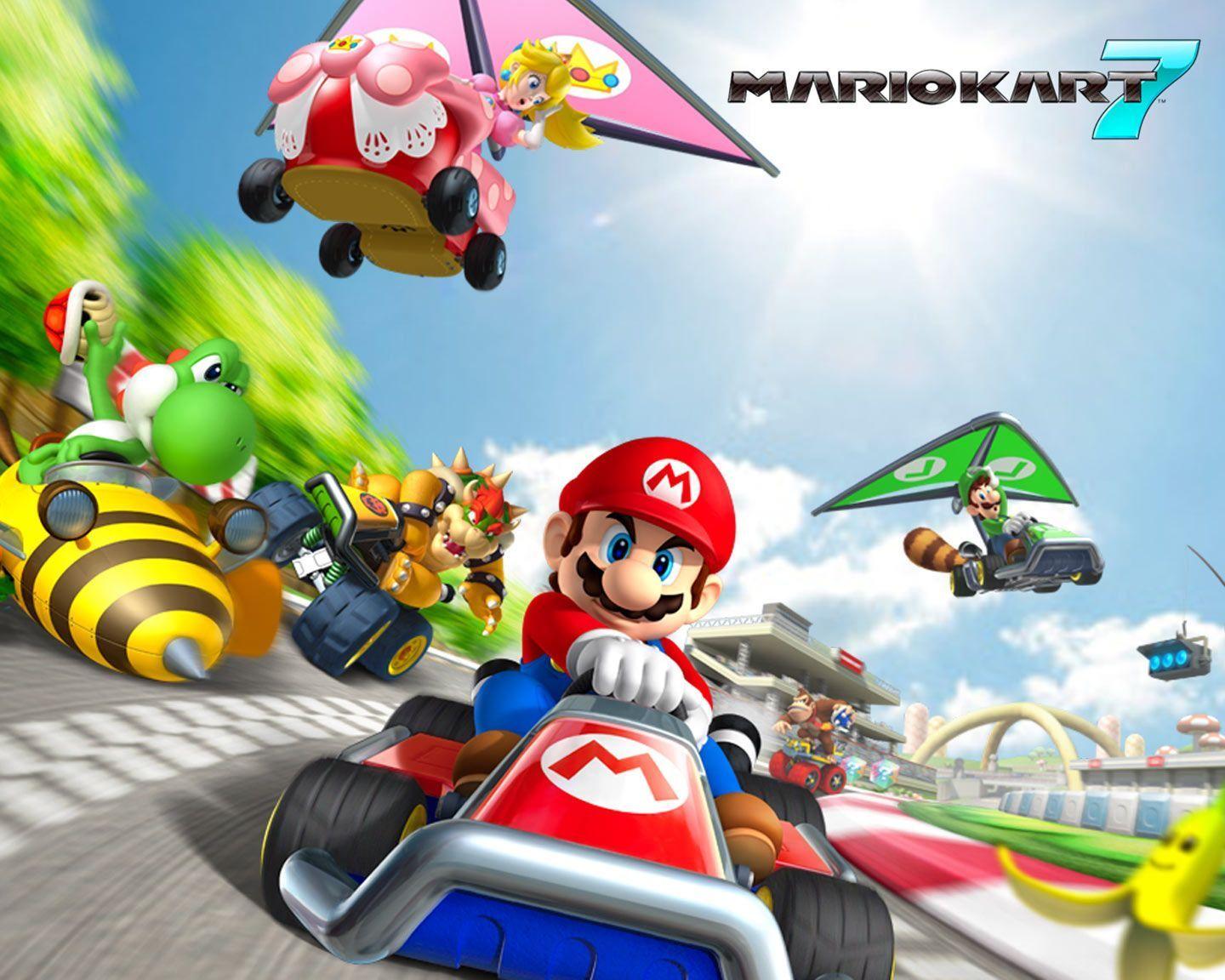 Mario Kart 64 Background