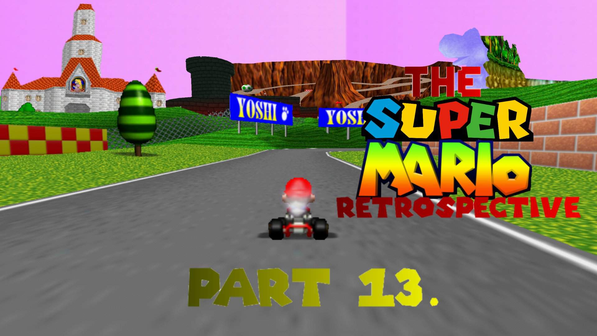 Mario Kart 64 Background