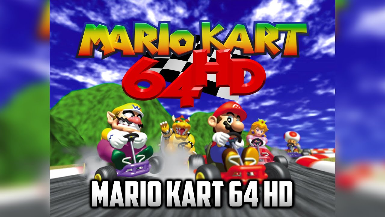 Mario Kart 64 Background