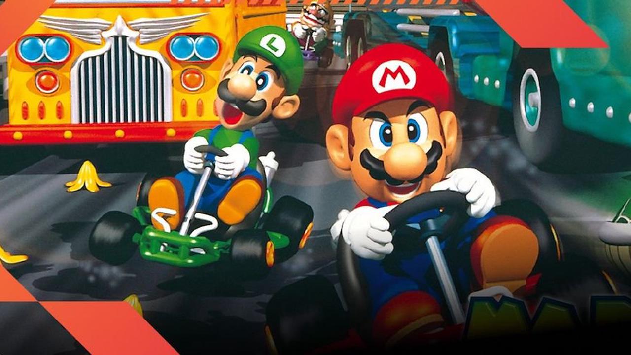 Mario Kart 64 Background