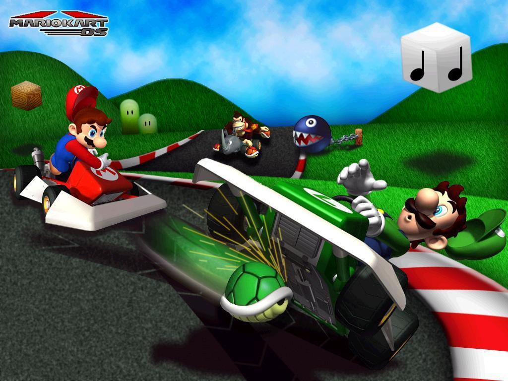 Mario Kart 64 Background