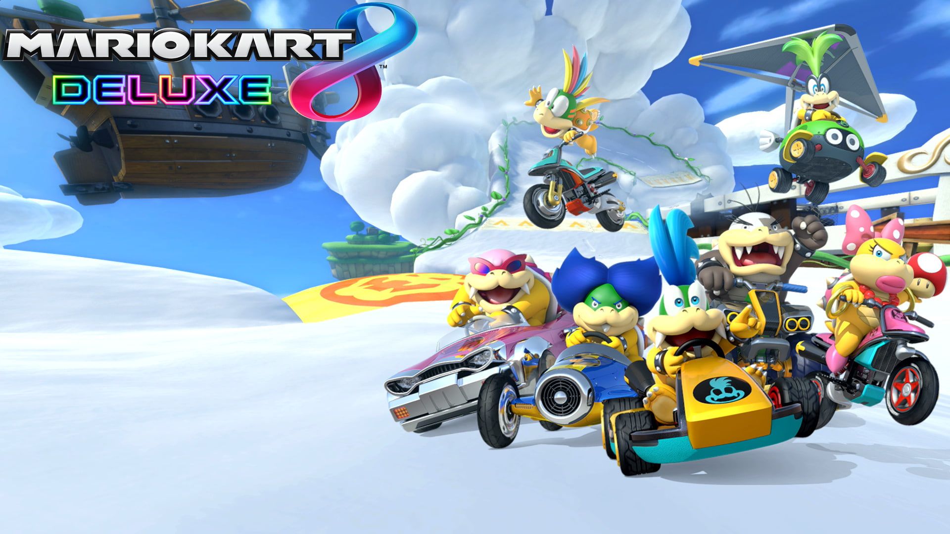 Mario Kart 8 Deluxe Wallpapers