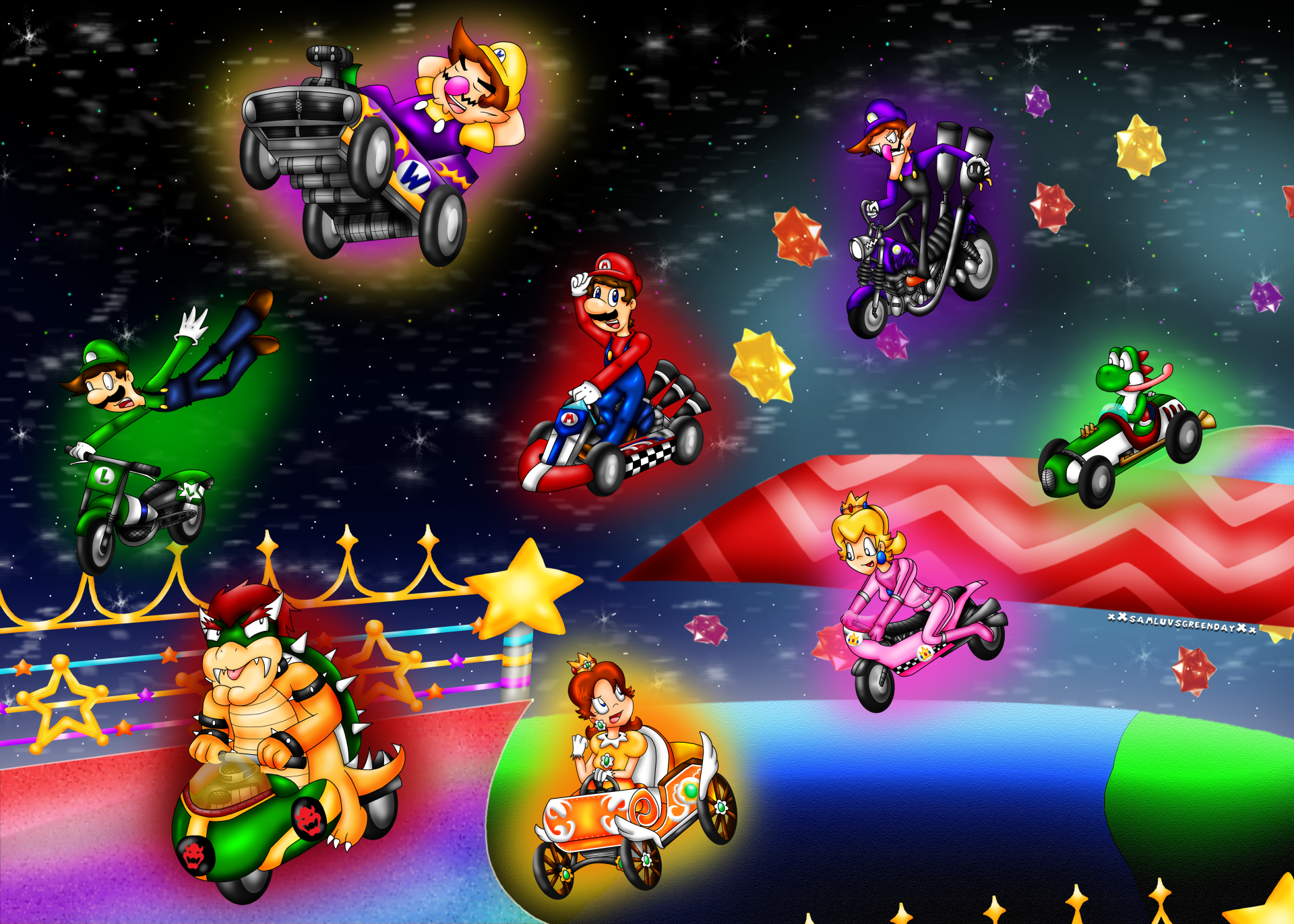 Mario Kart Wii Wallpapers