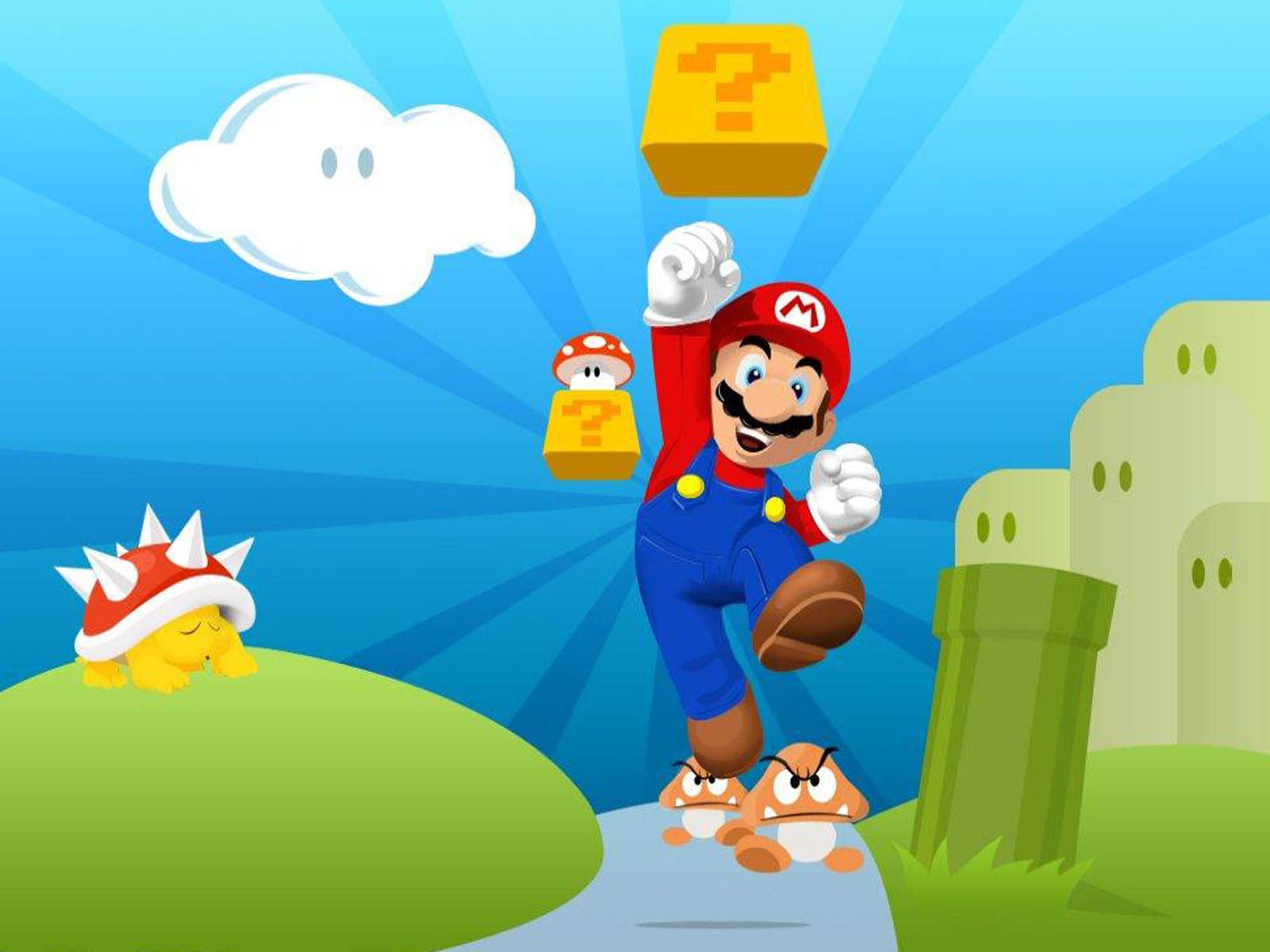 Mario Minimal Wallpapers