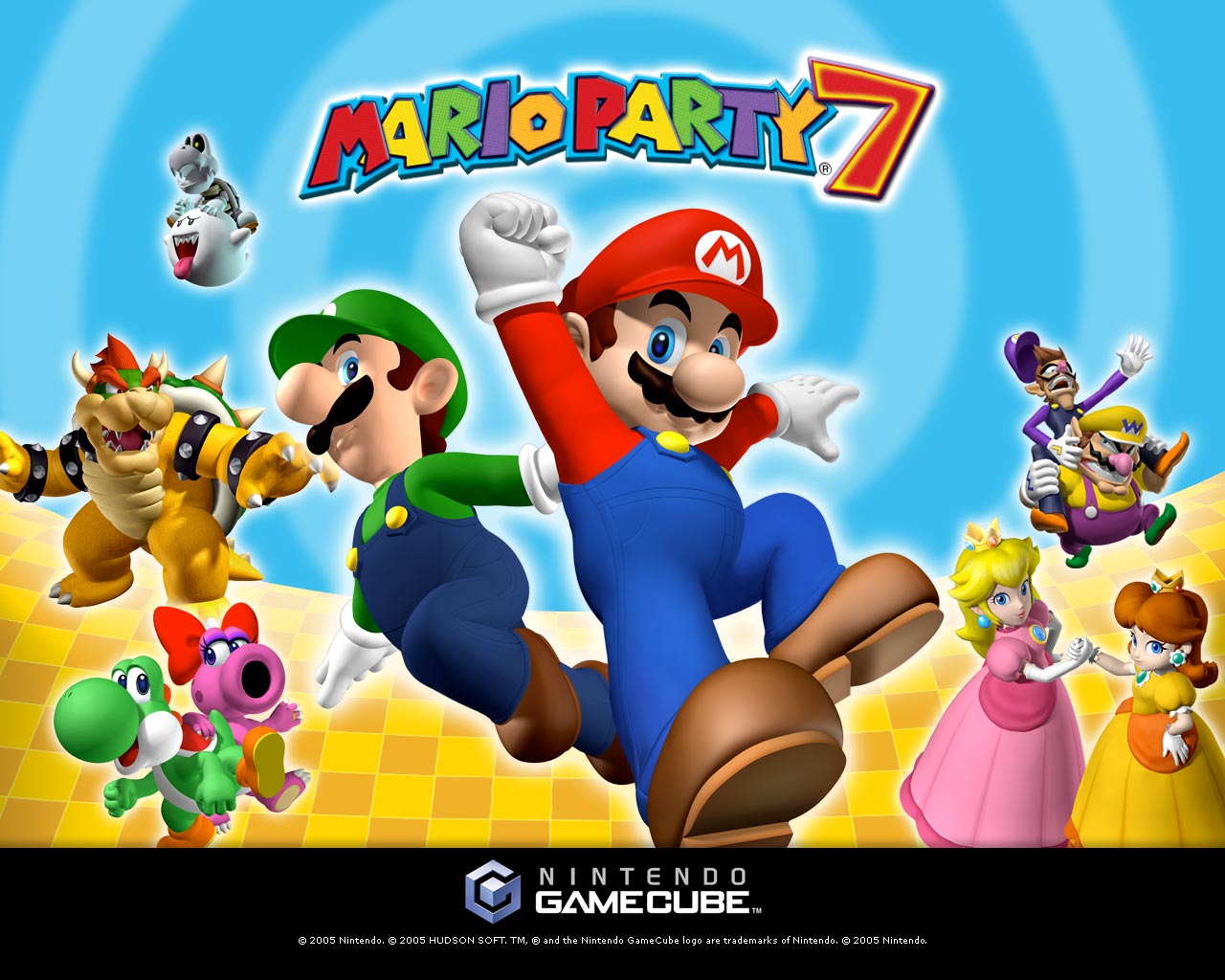 Mario Party Background