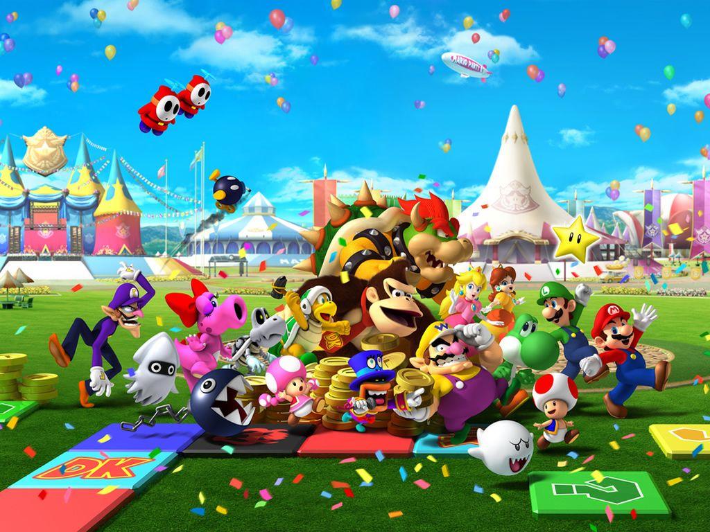 Mario Party Background