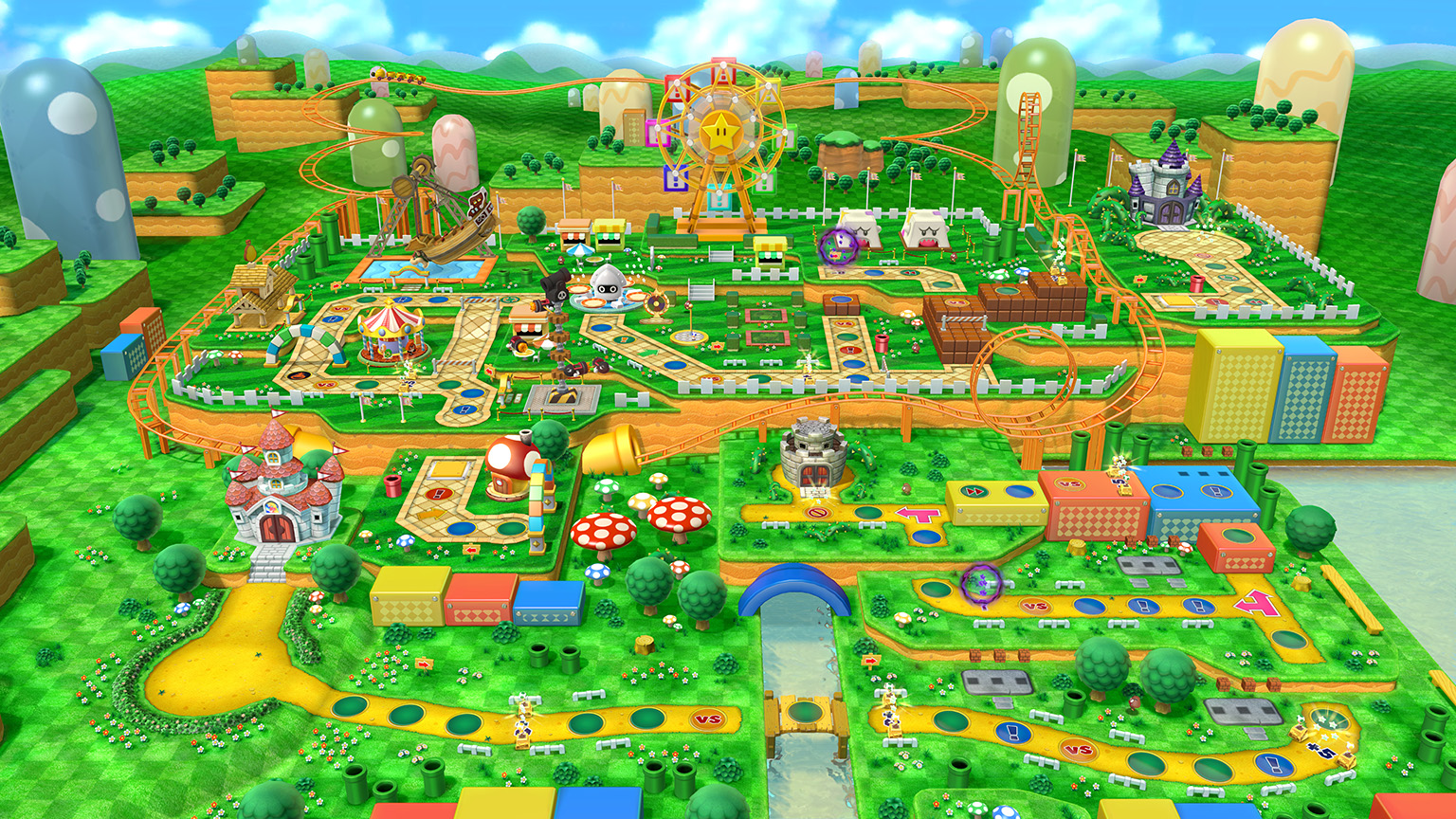 Mario Party Background