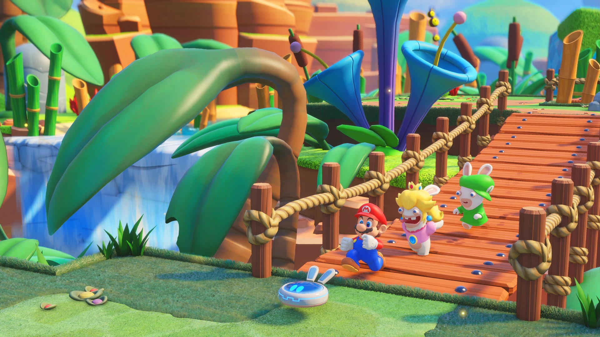 Mario plus Rabbids Game Wallpapers