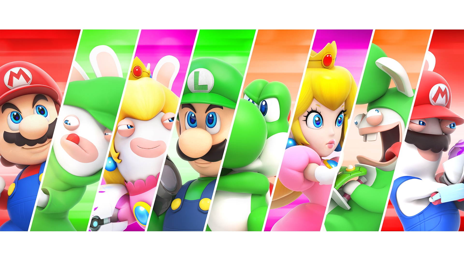 Mario plus Rabbids Game Wallpapers