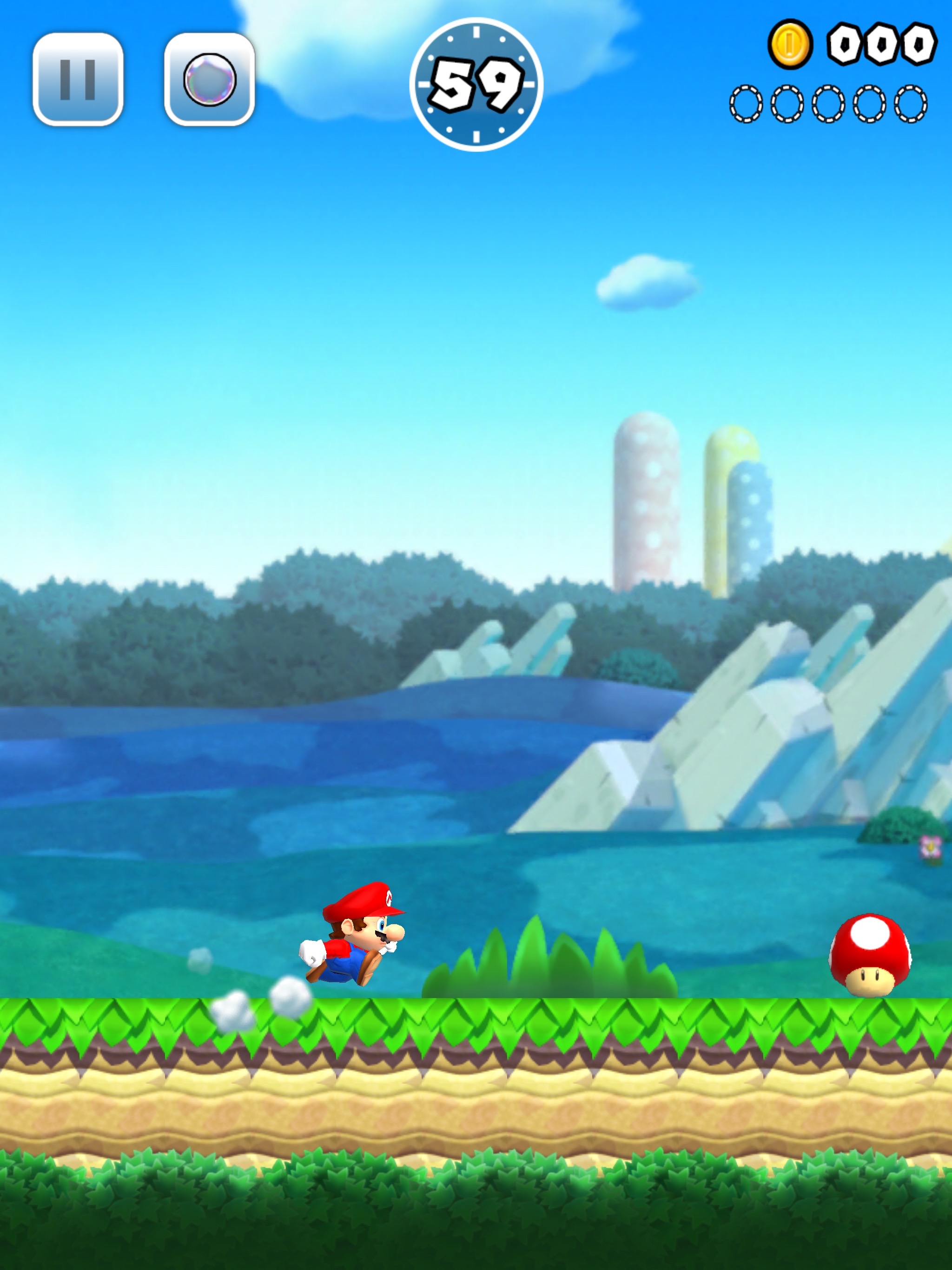 Mario Run Background