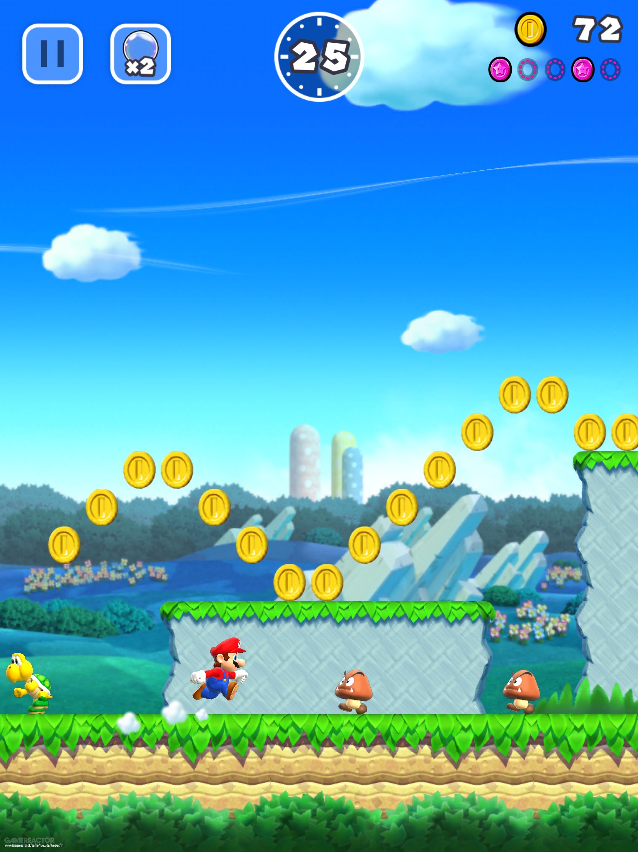 Mario Run Background